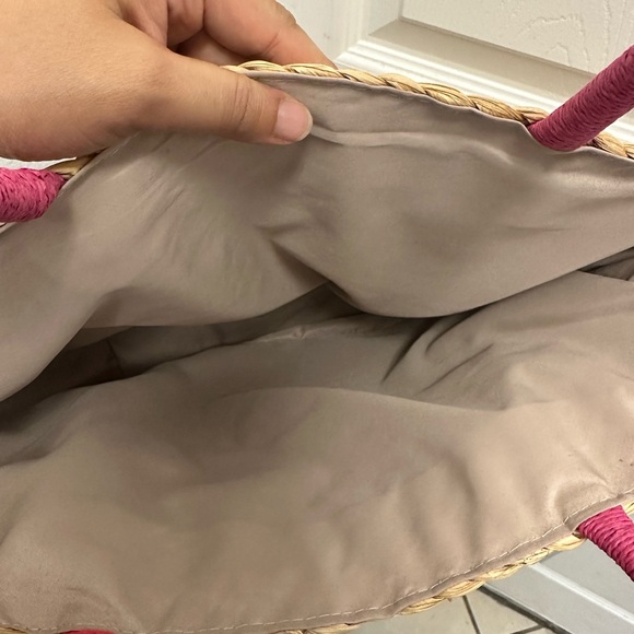 Straw tote bag - Picture 4 of 4